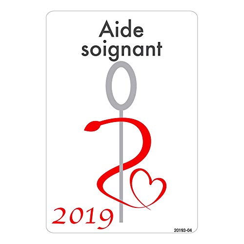 Label blouse Caducée Cuore Aiuto soignant 2019