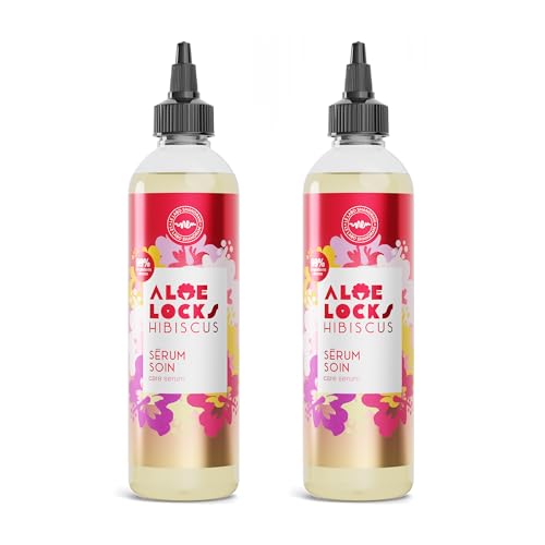 Sérum soin à l'hibiscus ALOÉ LOCKS fabriqué en France aux huiles bio