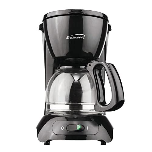 Brentwood Coffee Maker, 4-Cup, Black