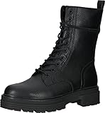 Metallösen BULLBOXER Damen Schnürstiefelette schwarz 39