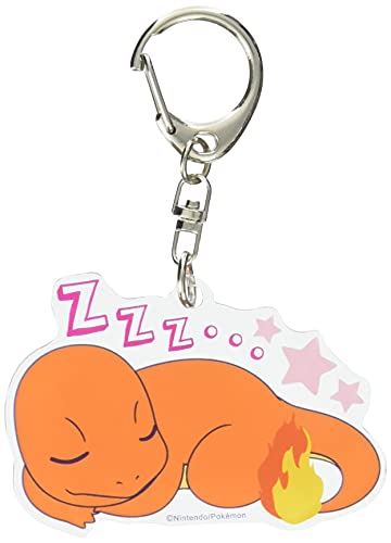 スモール プラネット ポケットモンスター アクリルキーホルダー ヒトカゲ おやすみ PMKC1137