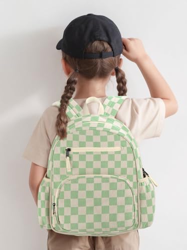 Image of atgark Corduroy Toddler Backpack for Girls Boys: Preschool Kindergarten Backpack - Cute Kids Backpacks for Girls Boys
