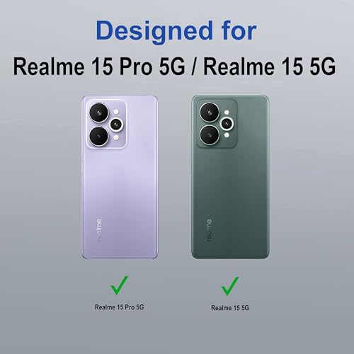 Image of Zapcase Back Case Cover for Realme 15 Pro 5G | Compatible for Realme 15 Pro 5G Back Cover | Compatible with MagSafe | Scratch-Resistant Back Cover | Clear