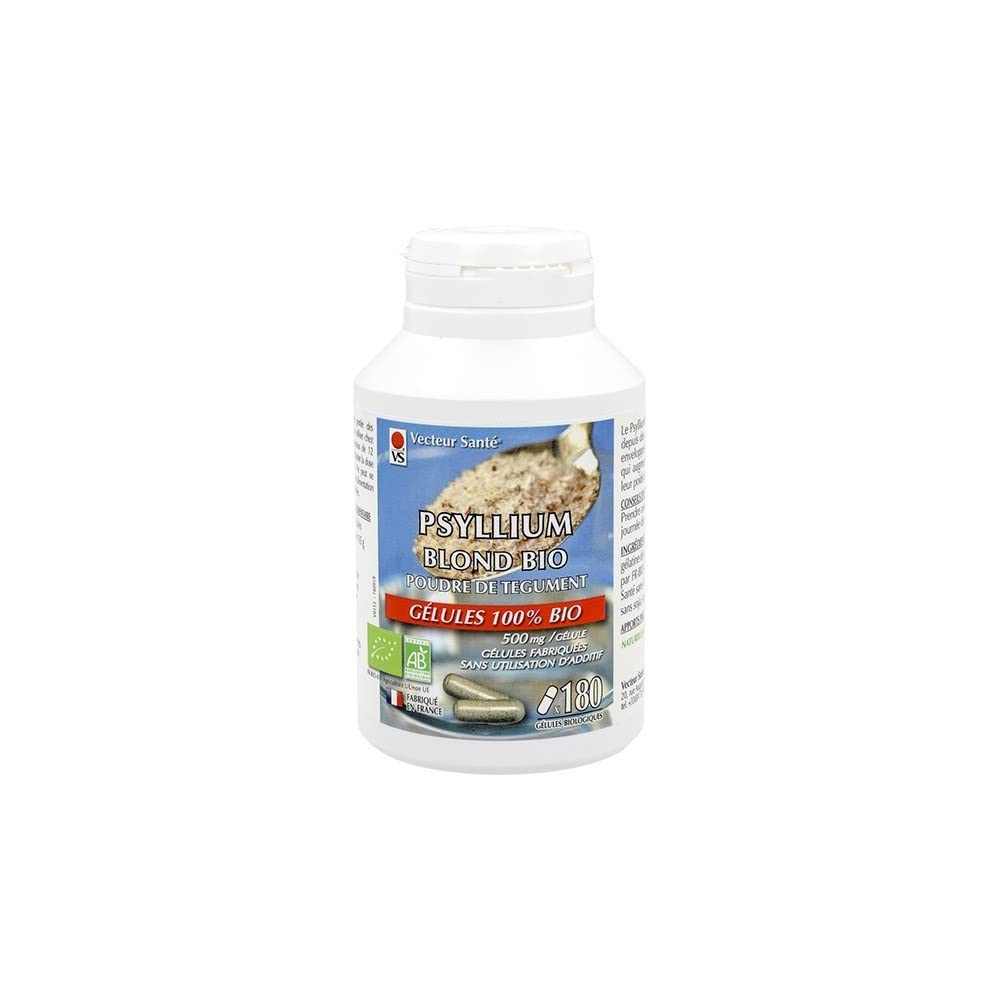 psyllium blond bio gélules 180 cápsulas
