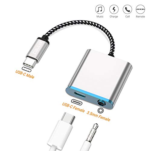 USB C Charging and Headphone Adapter Compatible with 2018 2019 iPad Pro 3rd