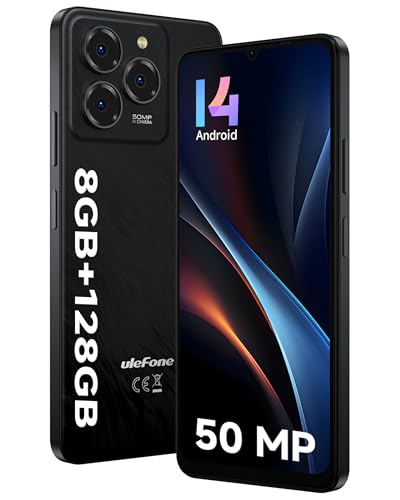 Ulefone Note 20 Pro, 8GB RAM, 128GB Almacenamiento, Cámara 50MP, 6.75'' HD+, 6000mAh, Dual SIM
