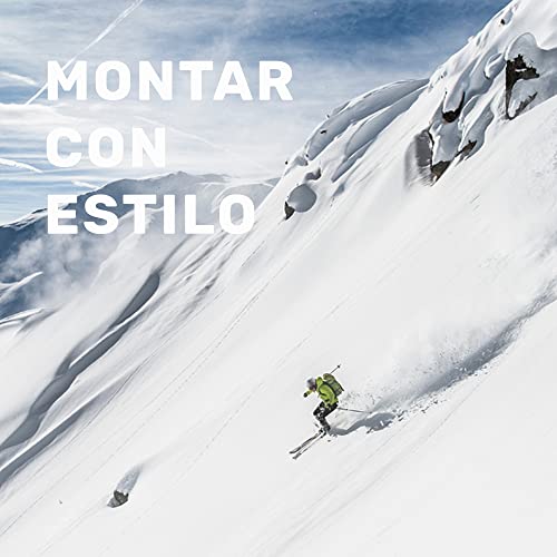 Westt Casco de esquí Hombres señoras Snowboard Casco Freeride esquí de travesía Casco Deportes de Nieve Casco I Ligero Transpirable ventilado I Gris I 57-58 cm - imagen 8