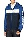 Tommy Hilfiger Men's Retro Colorblocked Hooded Track Jacket