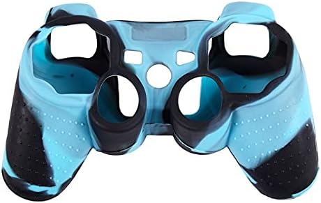 Replacement Part For Black And Blue Silicon Protective Skin Case Cover For Playstation PS3 Remote Controller