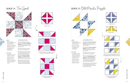 Alice's Wonderland Sampler Quilt: 100 quilt blocks to improve your sewing skills - Image 3