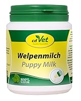 cdVet Naturprodukte Welpenmilch 90 g - Hund, Katze, Nager - Milchaustausch-Ergänzungsgfuttermittel - Ersatzmilch - Anteil an hochwertigem Kolostrum - stabil bleibende Verdauung - Abwehrkomponenten -