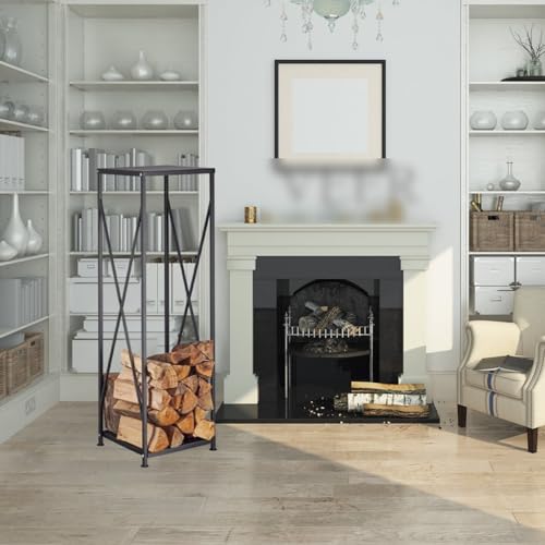 Range-bûches de chauffage intérieur pour des soirées au coin du feu - 3