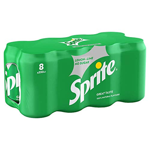 Sprite Can Zero 330 ml (Pack of 8)