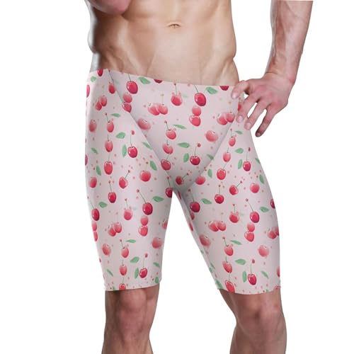 UMIRIKO Cherry Fruit Mens Swim Jammers Swimsuit XL B0402690