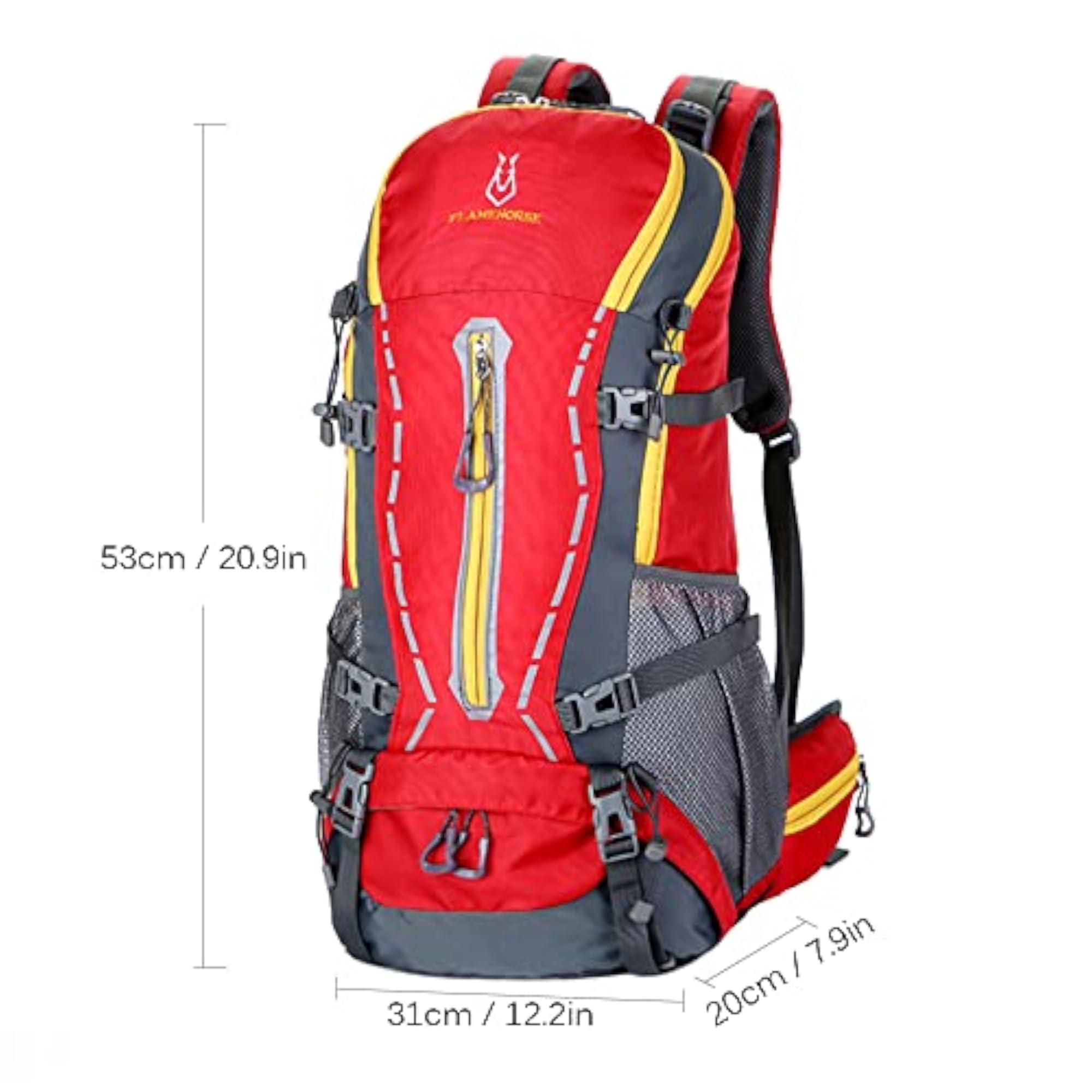 Outdoor Water Resistant Hiking Backpack for Men and Women