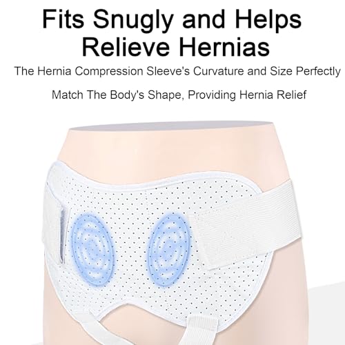 2 Piezas Faja Soporte para Hernia con Almohadilla Extraíble miniatura 6