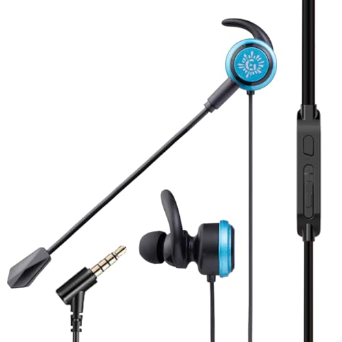 RPM Euro Games Gaming Over Ear Earphones Wired with Detachable Mic | for Mobile Phones, PC, Tablet, PS4, PS5 (Blue) (B0CNH42QYF) Amazon Price History, Amazon Price Tracker