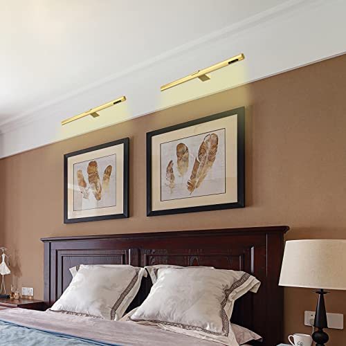 Vigmoj Wireless Picture Light Battery Operated,19.7" Rechargeable Painting Light With Remote Control, Metal Art Light Display Lamp,3 Modes,Dimmable Dartboard Light With Timer For Dartboard Gallery #TOP6