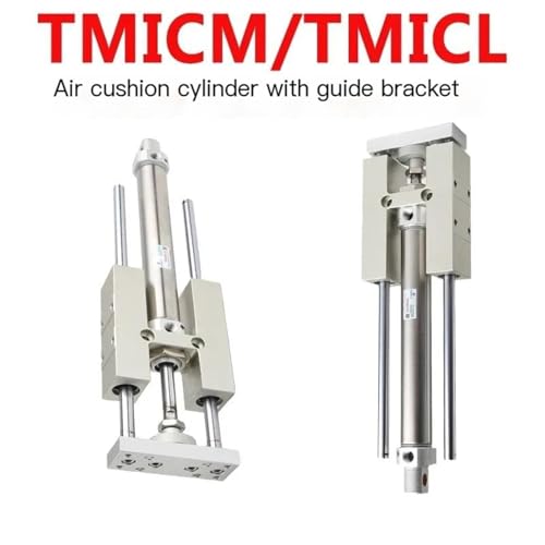 Vérin pneumatique à trois axes anti-rotation pour automatisation précise - 6