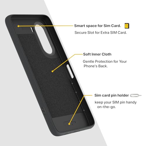 Image of Outlouders Back Cover for Mi Redmi A7 Pro /Poco C85x 5G | Full Camera Protection | TPU Soft Flexible Shockproof Bumper Case (Grey)