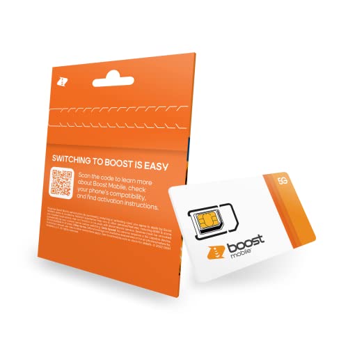 Boost Mobile Prepaid Sim Card | Unlimited Talk & Text thumb #3