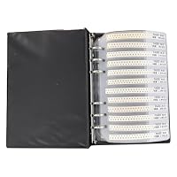DollaTek 1% 0603 SMD 170 Werte Widerstand (0 Ohm-10M Ohm) Und 55 Werte Kondensator (1pF-1uF) Assorted Kit Sample Book – Ansicht 4