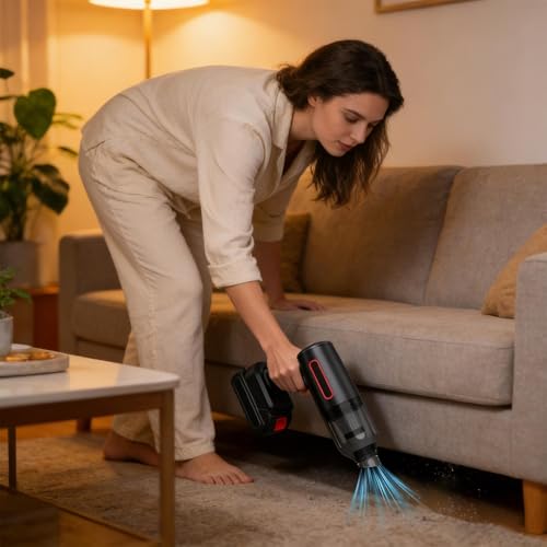 Dépoussiéreur d'air pour clavier d'ordi et aspirateur de voiture sans fil