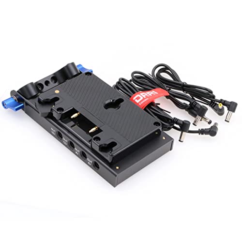 Batería LP-E6 dummy con placa V-Mount para grabar documentales largos sin cortes en exteriores 2