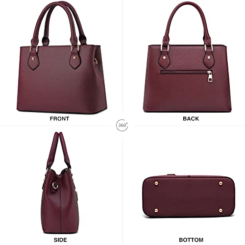 Image of CHICAROUSAL Purses and Handbags for Women Leather Crossbody Bags Women's Tote Shoulder Bag