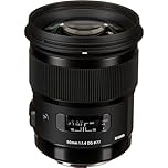 Sigma 311101 50mm F1.4 DG HSM Art Lens for Canon, Black