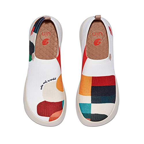 UIN Women's Art Travel Walking Shoes Slip On Casual Lightweight Fashion Sneaker Toledo ⅩⅤ2