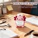 Krinisou Nurse Appreciation Gift, National Nurses Week Gift for Women, Cute Crochet Axolotl Desk Decor for Nursing Student, Never Forget How Amazing You are