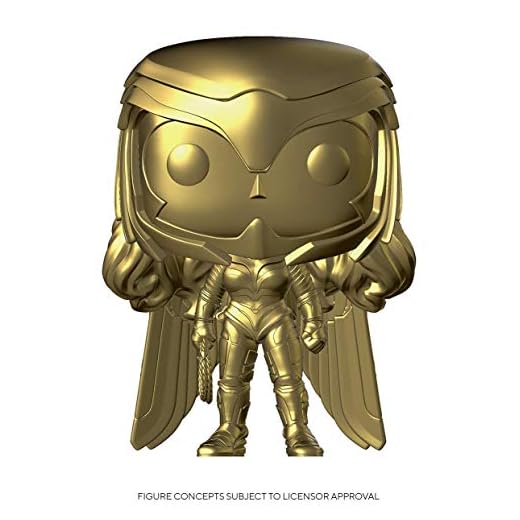 POP Funko WW84 Wonder Woman 323 Wonder Woman Golden Armor Special Edition