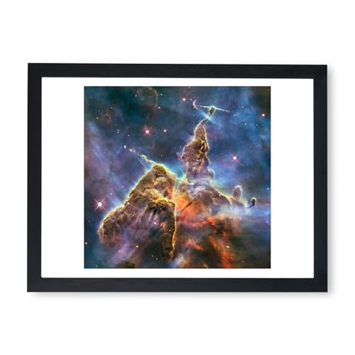 Impression Hubble nébuleuse de la Carène cadre premium Spiffing Prints