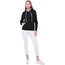 Backpacker Kad n Sweatshirt Kap onlu Fermuarl  Siyah