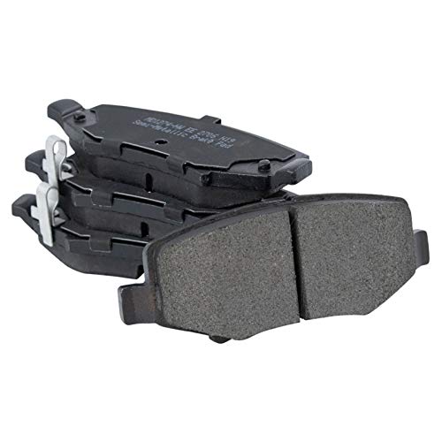 Image of TRQ Rear Brake Pad & Rotor Kit, with Chemical Kit Parking Brake Shoe Set Semi-Metallic Compatible with 2007-2011 Dodge Nitro 2008-2012 Jeep Liberty