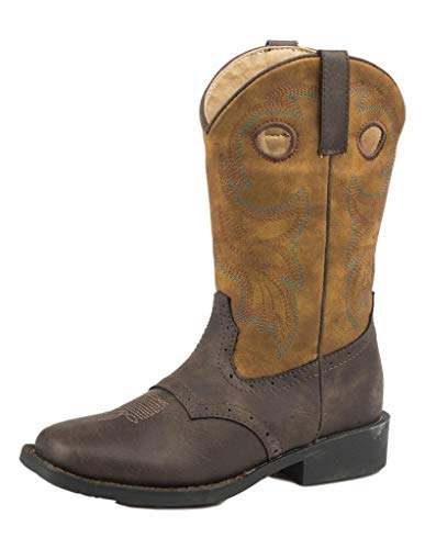 ROPER Western Boots Boys Daniel Pull On Brown 09-119-1224-2210 BR