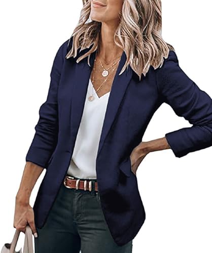 Women Blazers for Work Casual Business Office Blazer Jackets Open Front Long Sleeve Cardigan Suit Jacket for Women 20252