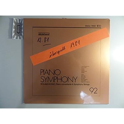 Piano Symphony [Vinyl, LP, Selected Sound 9092].