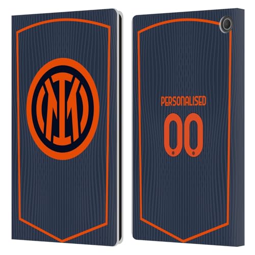Étui portefeuille rigide Inter Milan pour protéger la tablette Fire Max 11 des rayures