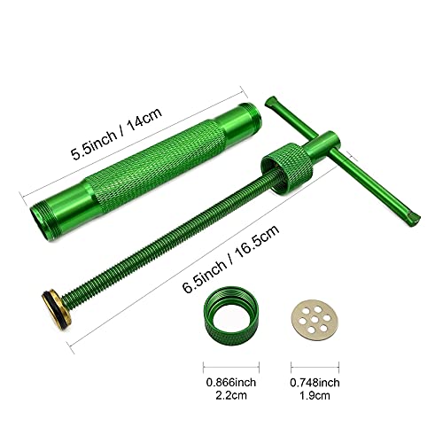 Termath Clay Extruder Gun Fondant Extruder With 20 Tips Sugar Paste Extruder Cake Decor Tools #TOP5