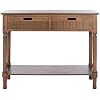 Consolle 2 ante 2 cassetti Nostalgie marrone 80cm