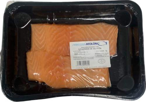 Medios Lomos de Salmón, descongelado - 350 g