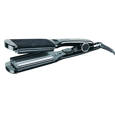 BaByliss Pro Black Crimpin Iron Ceramic Plates 2.5 inch - BaByliss Pro Black Crimpin Iron