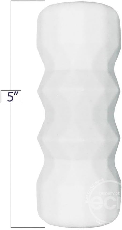 Couples Sex Toy Bundle of Make Me Melt Sensual Warm-Drip Candles, 4 Pack, Passion Tones and Icon Brands GeoStroker 4 Stroker - White