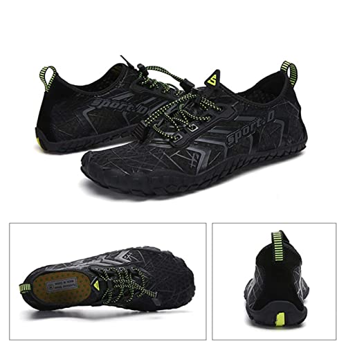 ubfen water shoes aqua swim shoes mens womens beach sports quick dry barefoot for boating fishing diving surfing