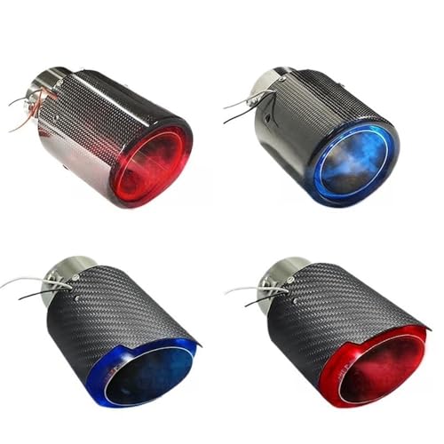 Tuyau arrière voiture avec embout d'échappement LED et queue modifiée