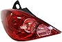 Evan-Fischer Tail Light Assembly Compatible with 2007-2012 Nissan Versa Hatchback Driver Side