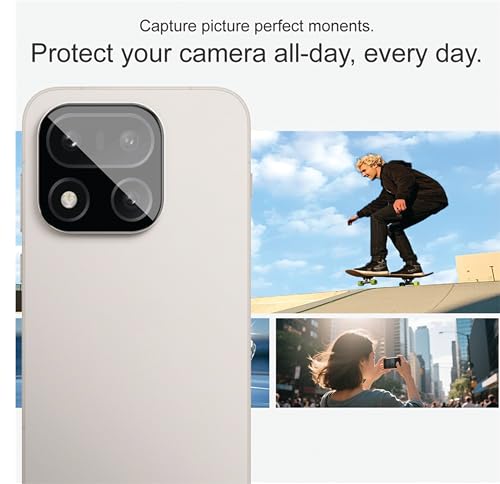 Image of FabeKee Camera Lens Protector Compatible With Realme 16 Pro Plua 9H Tempered Glass, Anti-Scratch, HD Clear, Easy Installation, Ultra-Thin Camera Lens Protection