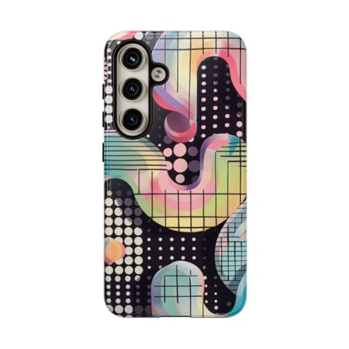 Coque Samsung S24 motif géométrique abstrait pour sublimer votre style urbain